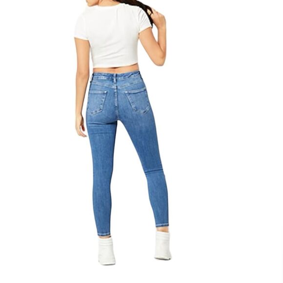 ARIZONA Jean Company | Dark Wash Women’s Stretch Denim Jeggings Jeans - Picture 3 of 11